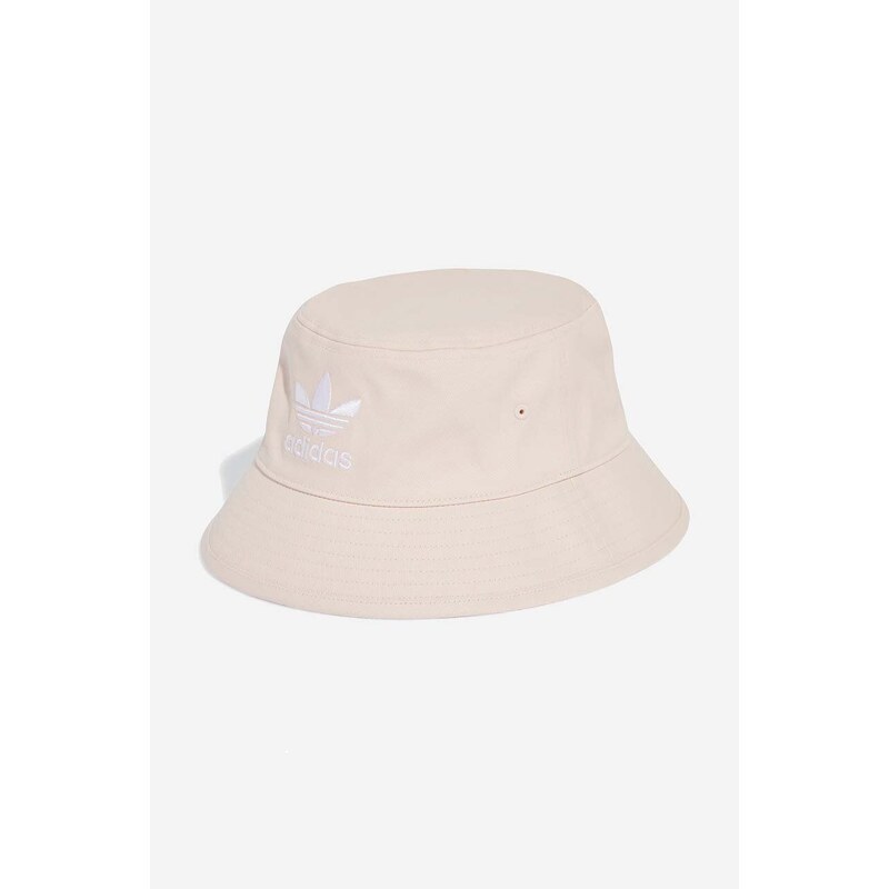 Βαμβακερό καπέλο adidas Originals χρώμα: ροζ