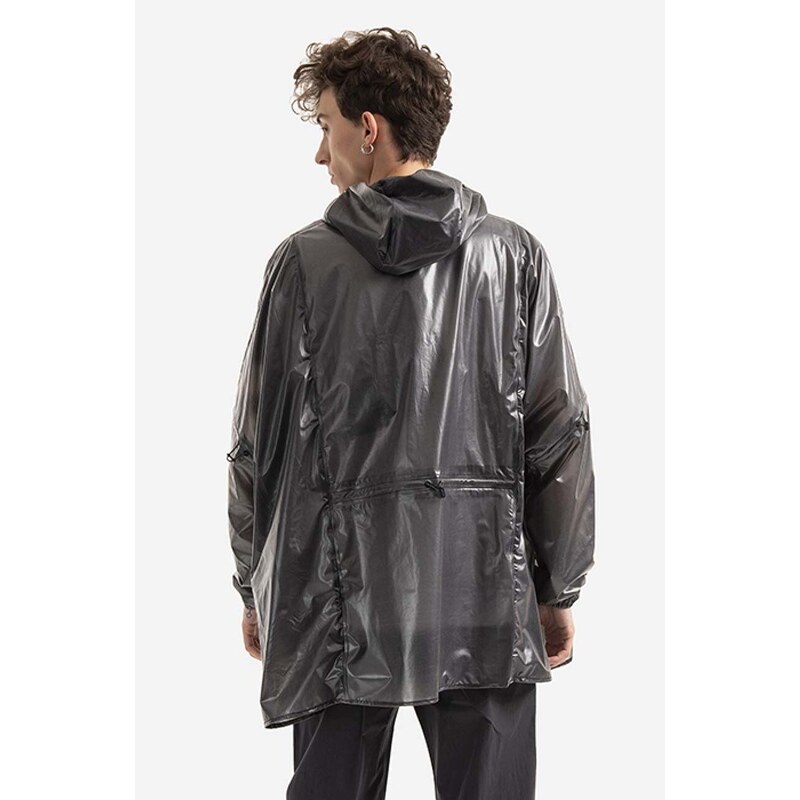 Αδιάβροχο μπουφάν Rains Ultralight Anorak χρώμα μαύρο 18760