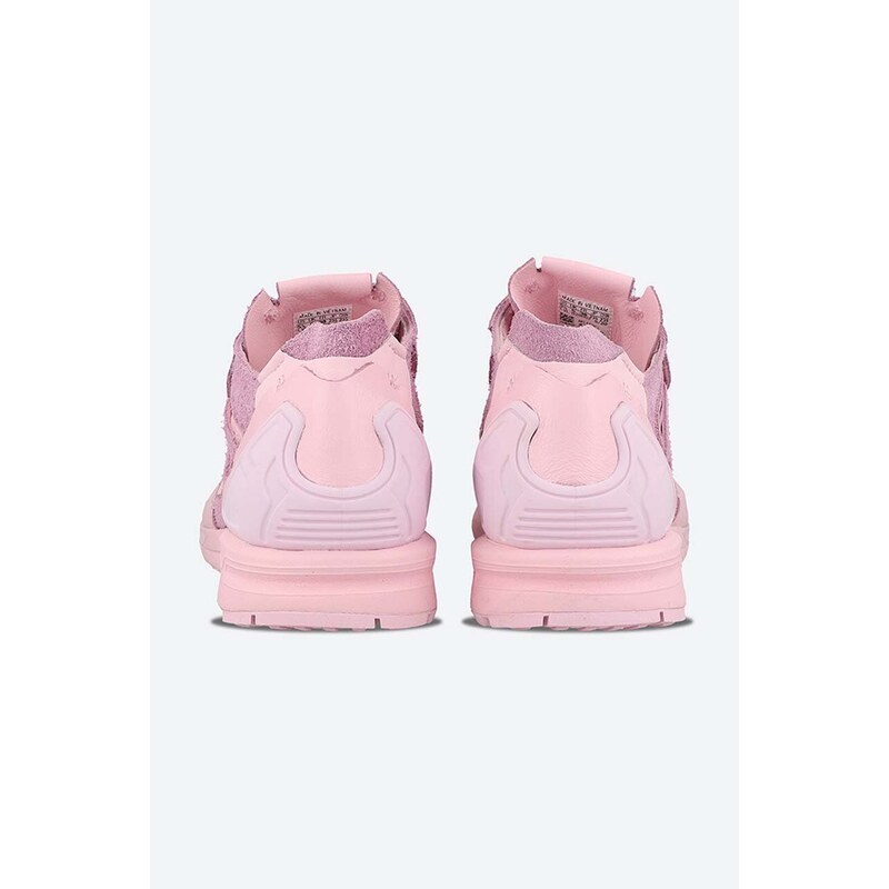 Δερμάτινα αθλητικά παπούτσια adidas Originals ZX 8000 Minimalist Icons χρώμα: ροζ