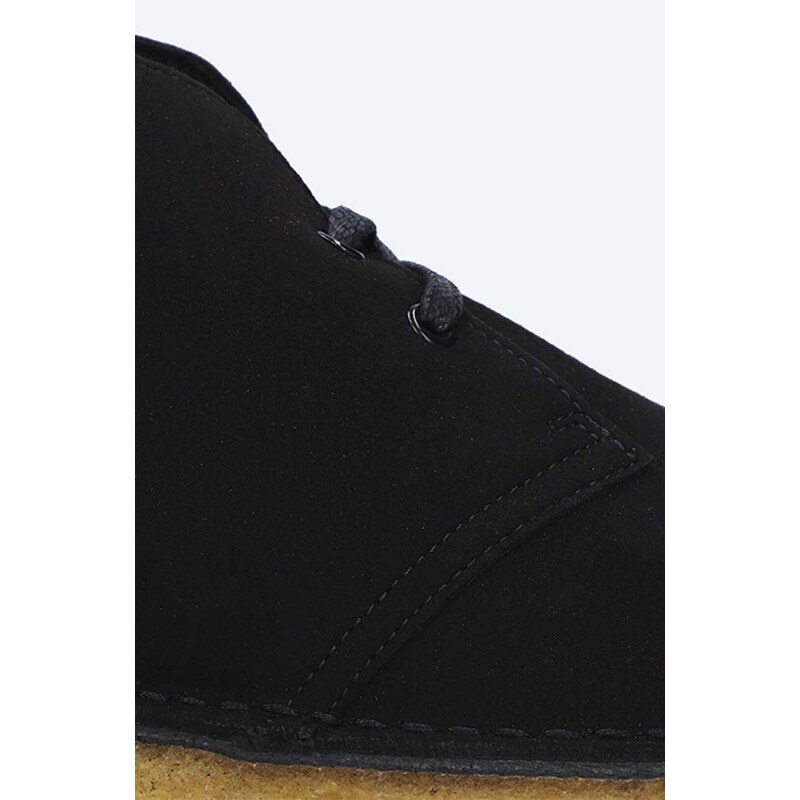 Clarks Originals Μποτάκια Clarks Desert Boot χρώμα: μαύρο 26162582 F30