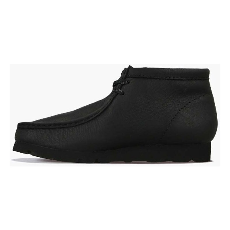 Clarks Originals Δερμάτινα παπούτσια Clarks Wallabee BT GTX χρώμα: μαύρο 26146260 F326146260