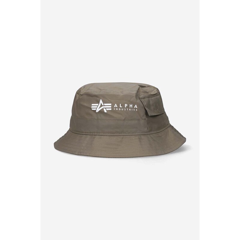 Καπέλο Alpha Industries χρώμα πράσινο 116911.24-ZIELONY