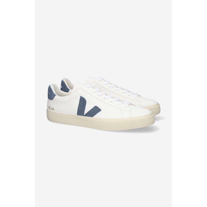 Δερμάτινα αθλητικά παπούτσια Veja Campo χρώμα: άσπρο CP053121