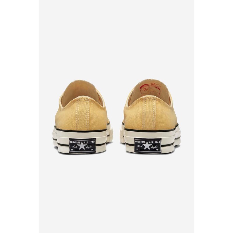 Πάνινα παπούτσια Converse Chuck 70 OX Sunny χρώμα: κίτρινο