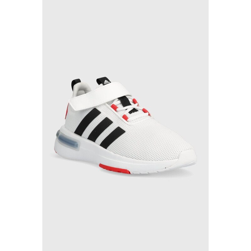 Παιδικά αθλητικά παπούτσια adidas RACER TR23 EL K χρώμα: άσπρο