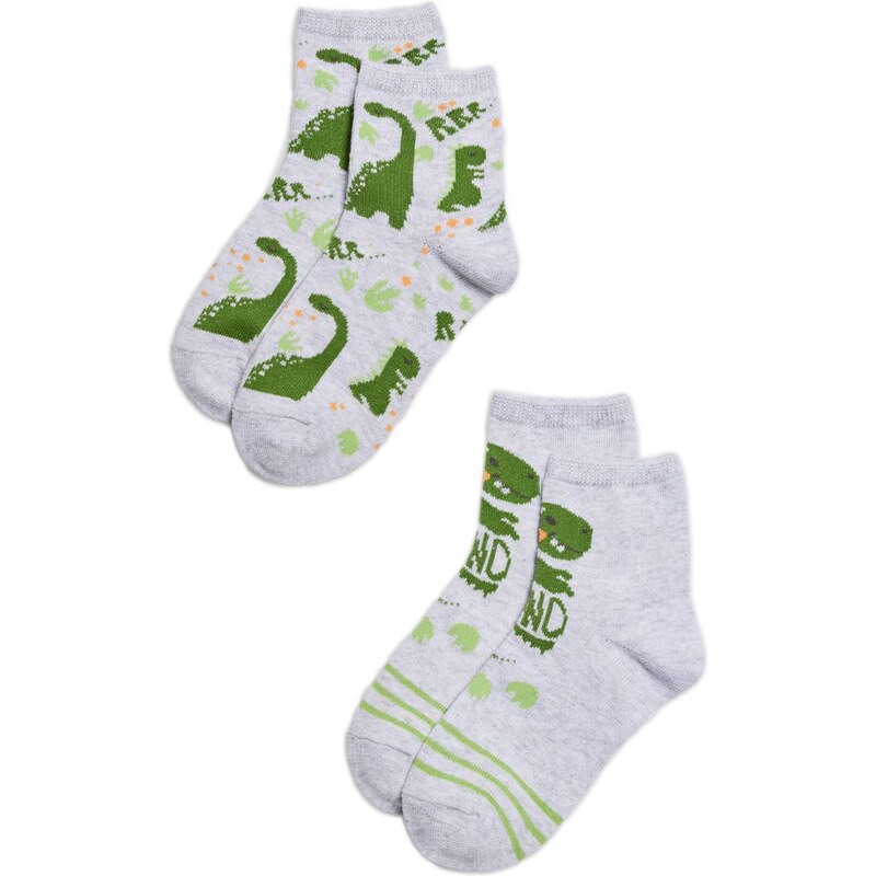 Ysabel Mora Παιδικές Κάλτσες Αγόρι Dino - 2 Ζεύγη