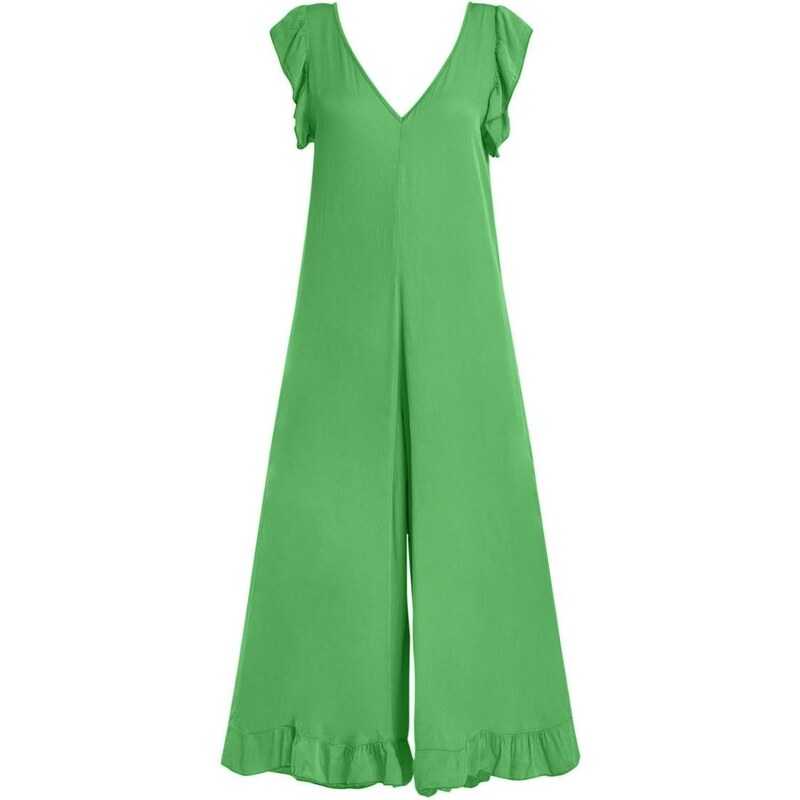 Celestino Ολόσωμη φόρμα με βολάν πρασινο ανοιχτο για Γυναίκα