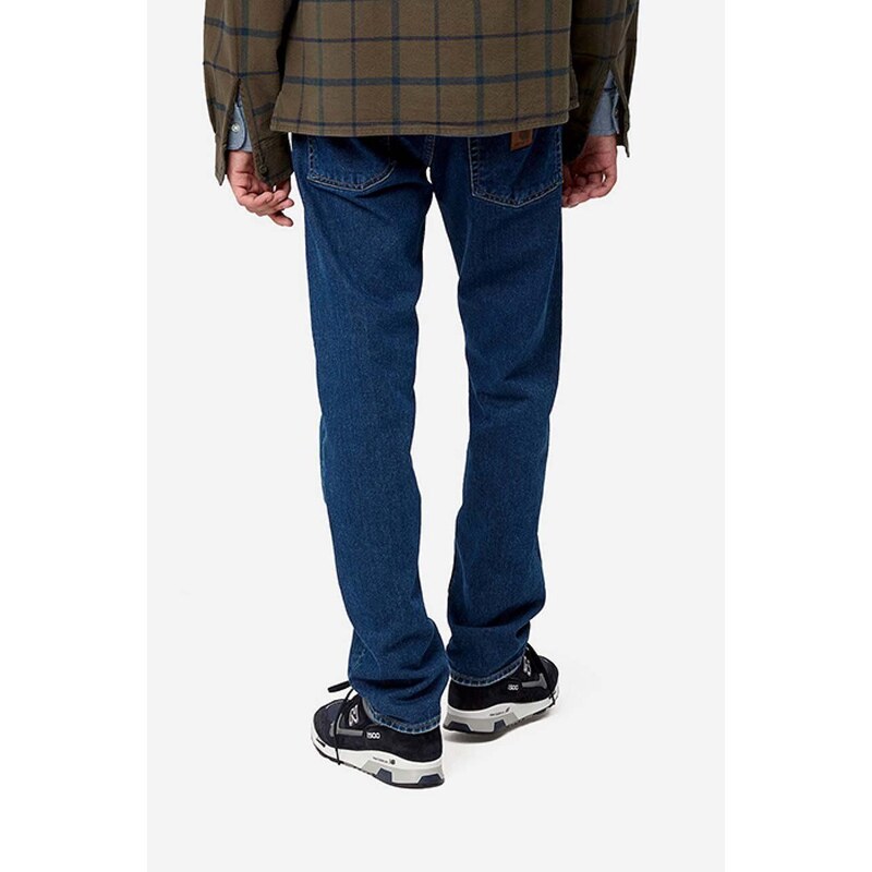 Τζιν παντελόνι Carhartt WIP Klondike Pant χρώμα: ναυτικό μπλε