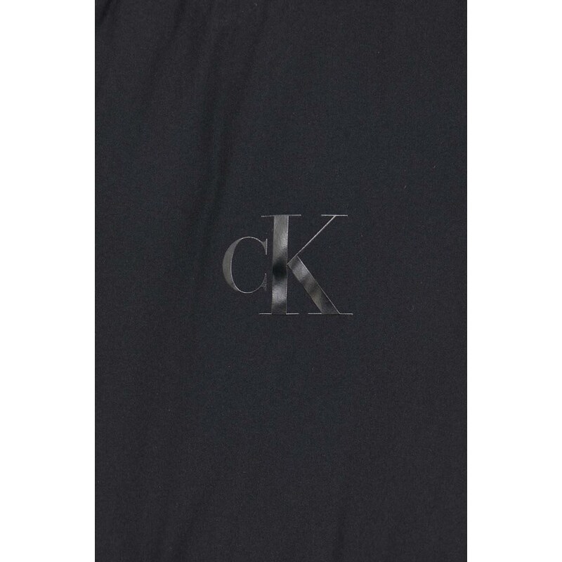 Μπουφάν Calvin Klein Jeans χρώμα: μαύρο