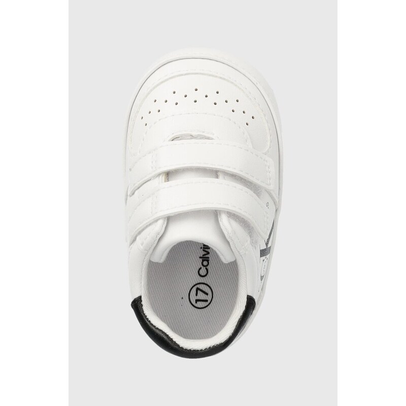 Παιδικά παπούτσια Calvin Klein Jeans χρώμα: άσπρο