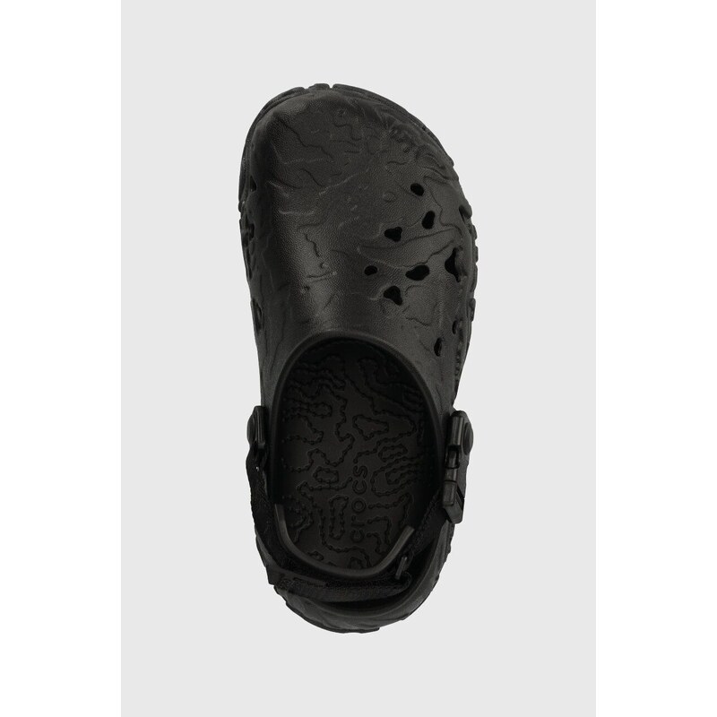 Παντόφλες Crocs χρώμα: μαύρο