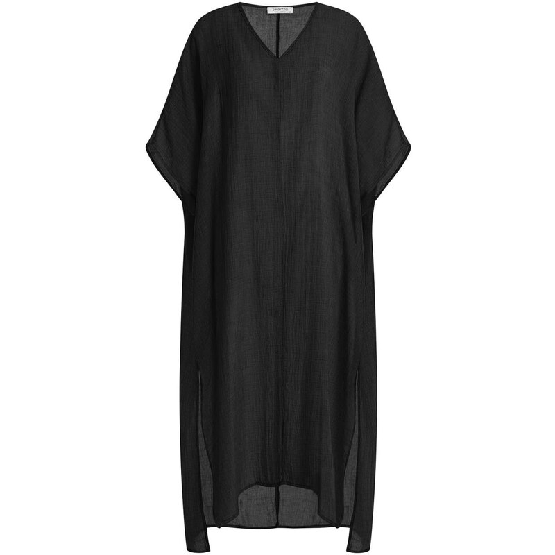 Celestino Oversized φόρεμα καφτάνι μαυρο για Γυναίκα