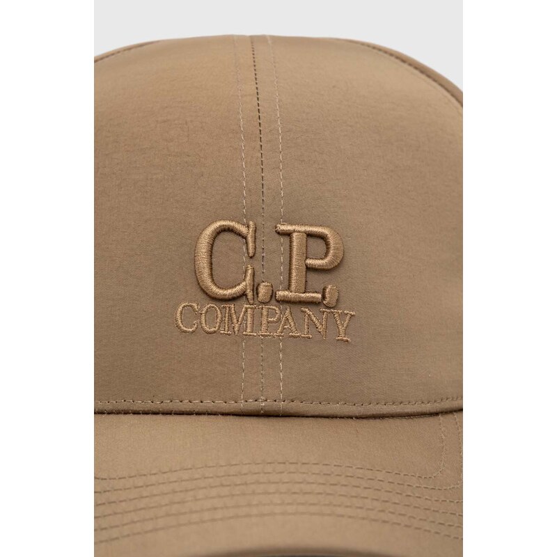Καπέλο C.P. Company χρώμα: μπεζ