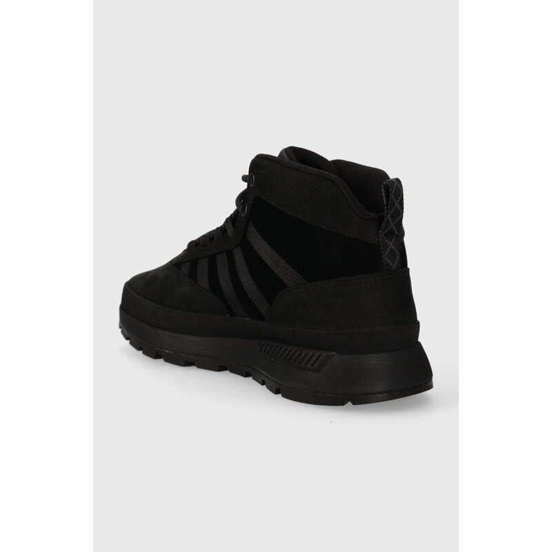 Παπούτσια Timberland Euro Trekker Mid Leather χρώμα: μαύρο, TB0A62SV0151 F3TB0A62SV0151