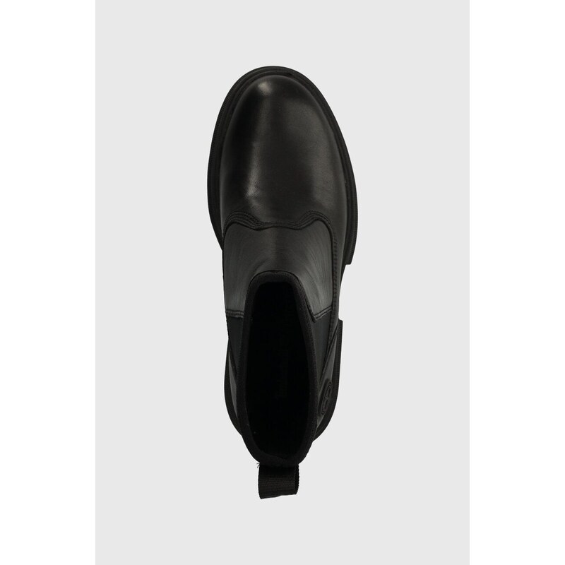 Μποτάκια Timberland Everleigh Boot Chelsea χρώμα: μαύρο, TB0A5YFR0151 F3TB0A5YFR0151