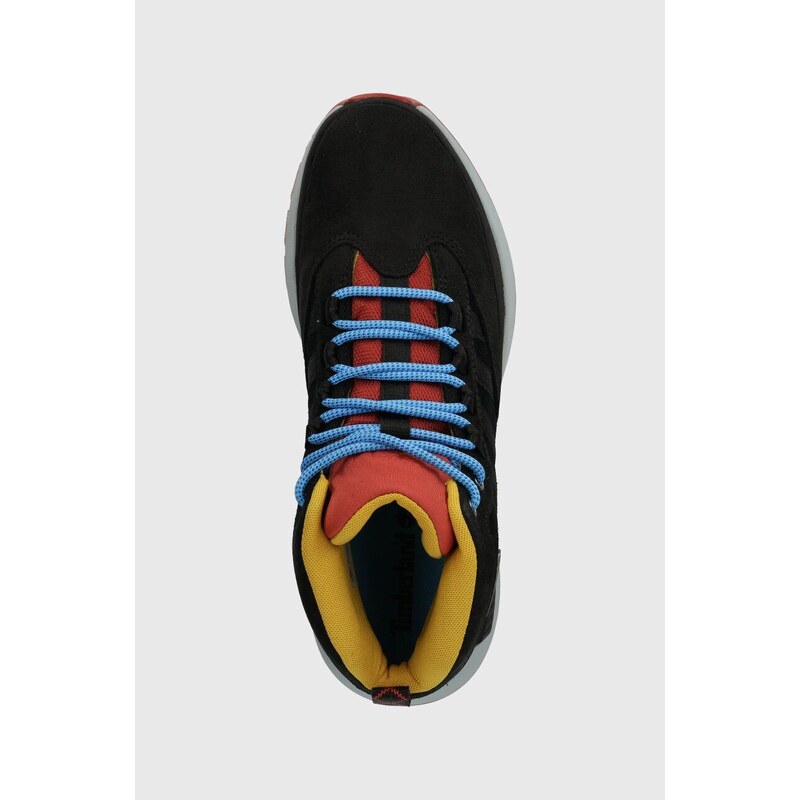 Παπούτσια Timberland Euro Trekker Mid Leather χρώμα: μαύρο, TB0A62EM0151 F3TB0A62EM0151