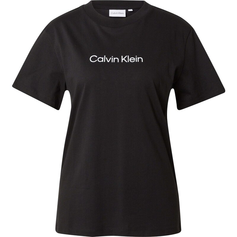 Calvin Klein Μπλουζάκι 'HERO' μαύρο / λευκό