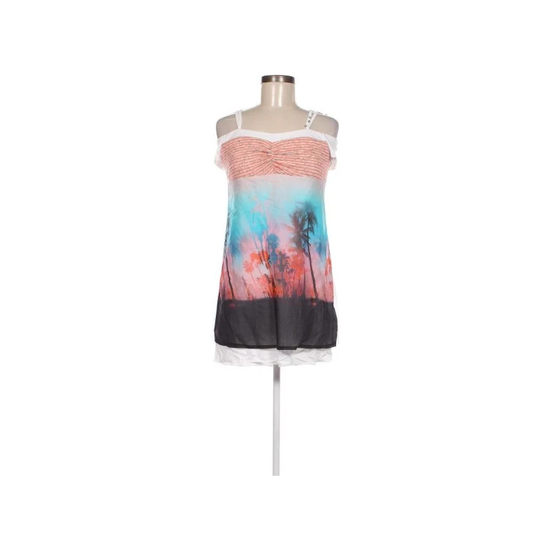 Chemisier Bohème LMV La Mode Est à Vous - Taille 40 - Motif Floral Dentelle - Comme Neuf