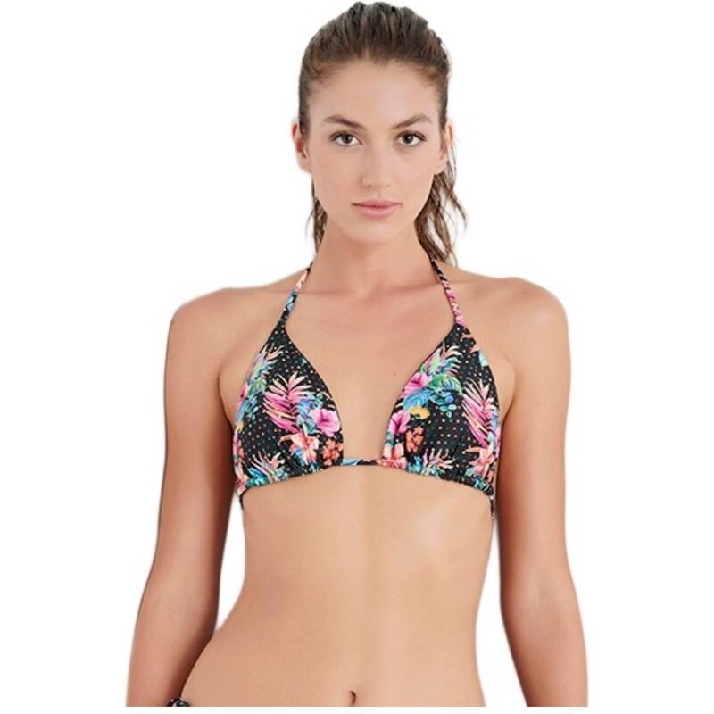 Γυναικείο Μαγιό BLU4U Bikini Top “Polca Tropics” Τρίγωνο Διπλής Όψης