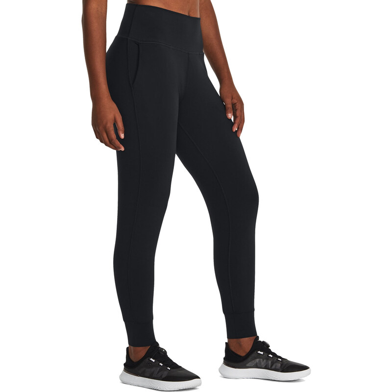 UNDER ARMOR Essential Fleece Women's Sweatpants 1373034-001 Joggers Black