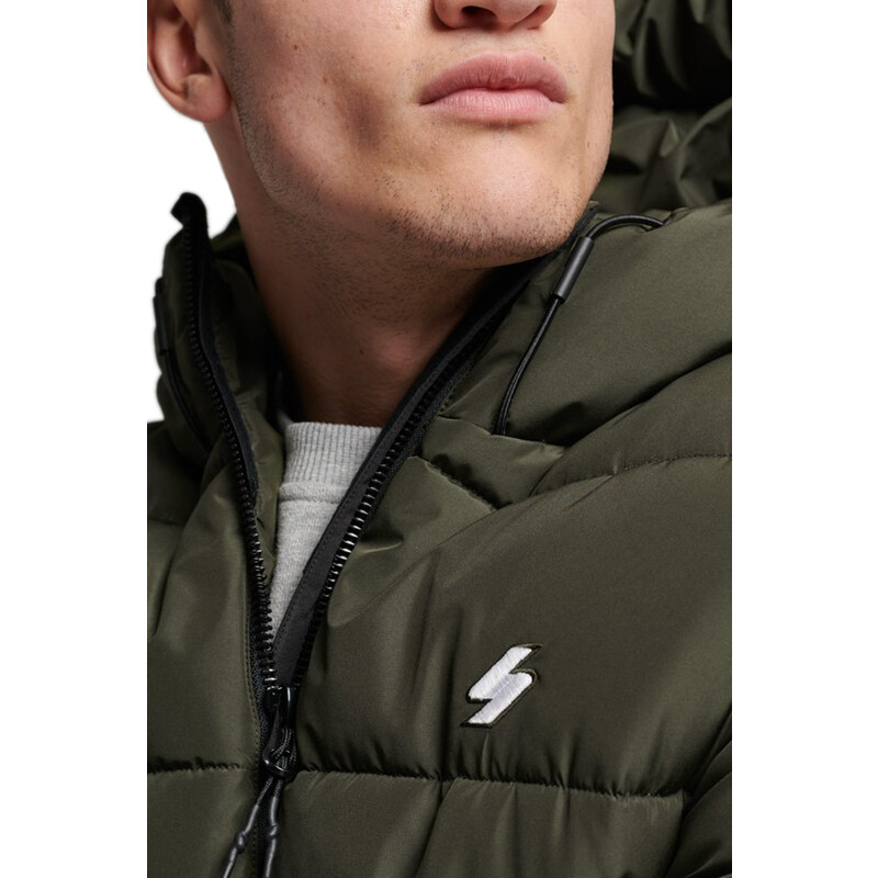 SUPERDRY HOODED SPORTS PUFFER JACKET ΑΝΔΡIKO M5011827A-1IP