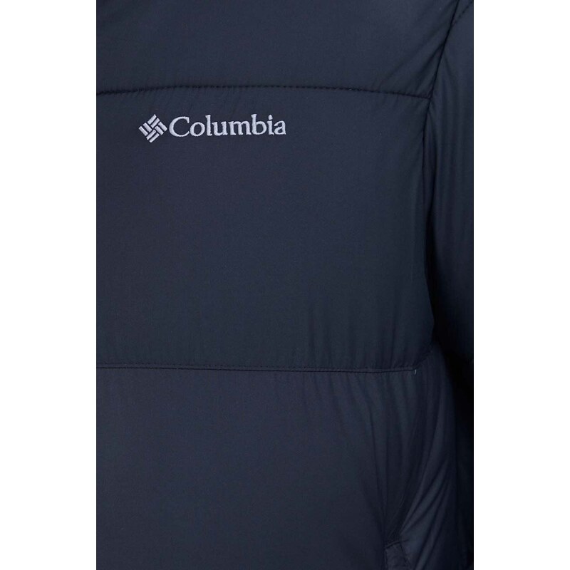 Μπουφάν Columbia χρώμα: μαύρο