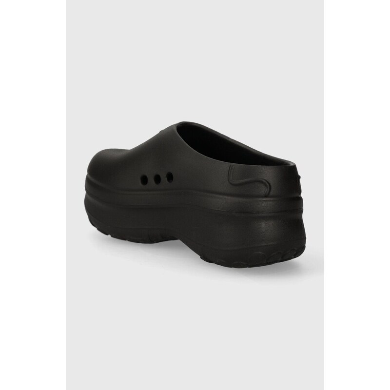 Παντόφλες adidas Originals Adifom Stan Mule Smith χρώμα: μαύρο IE4626