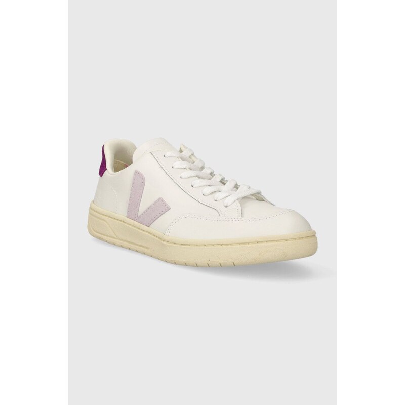 Δερμάτινα αθλητικά παπούτσια Veja V-12 χρώμα: άσπρο XD0203301
