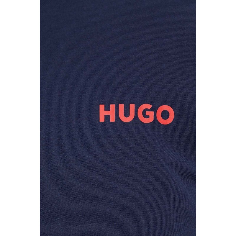 Φούτερ lounge HUGO χρώμα: ναυτικό μπλε