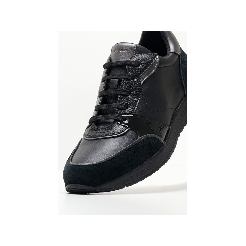 Γυναικεία Παπούτσια Casual Bulmya.Gbk Μαύρο Δέρμα Geox