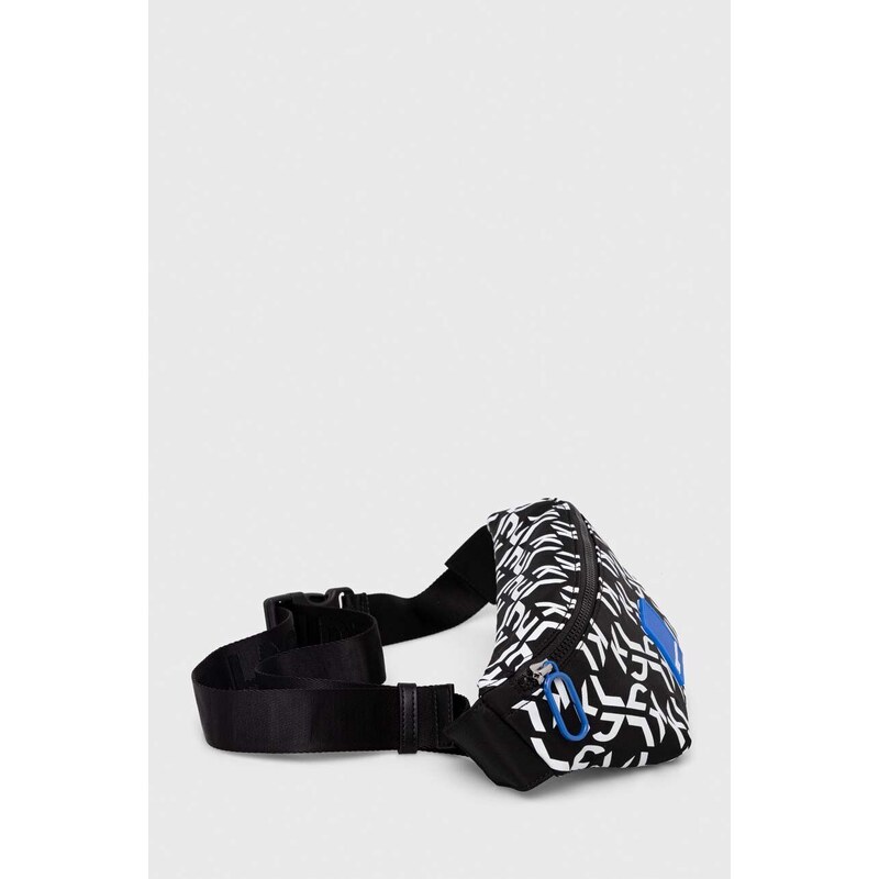 Τσάντα φάκελος Karl Lagerfeld Jeans χρώμα: μαύρο
