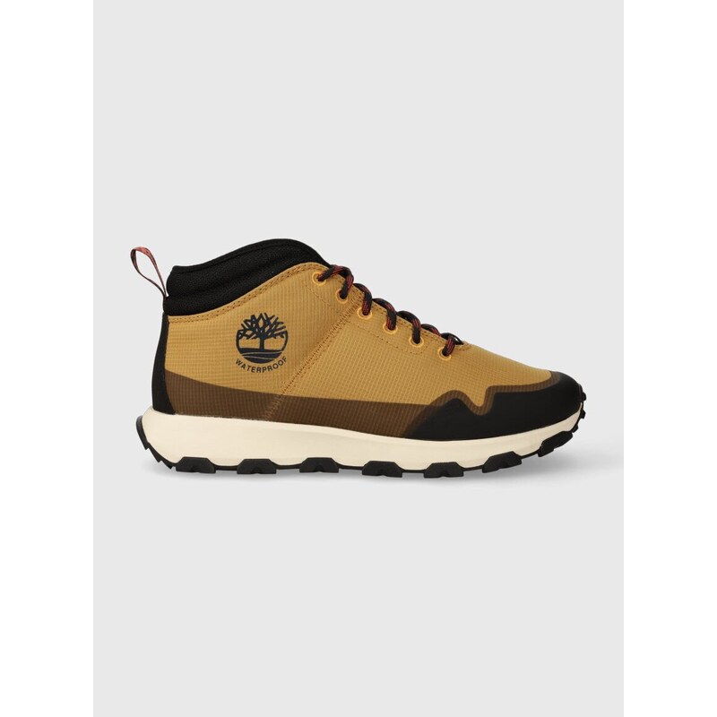 Παπούτσια Timberland Winsor Trail Mid Fab WP χρώμα: καφέ, TB0A62WM2311 F3TB0A62WM2311