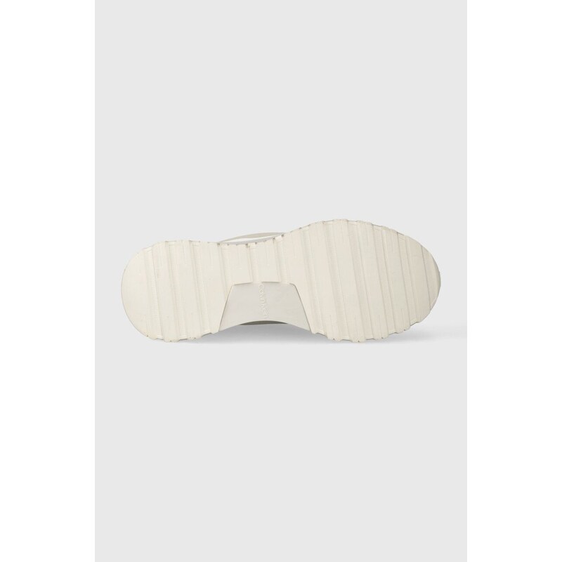 Αθλητικά Calvin Klein 2 PIECE SOLE RUNNER LACE UP χρώμα: μπεζ, HW0HW01640 F3HW0HW01640