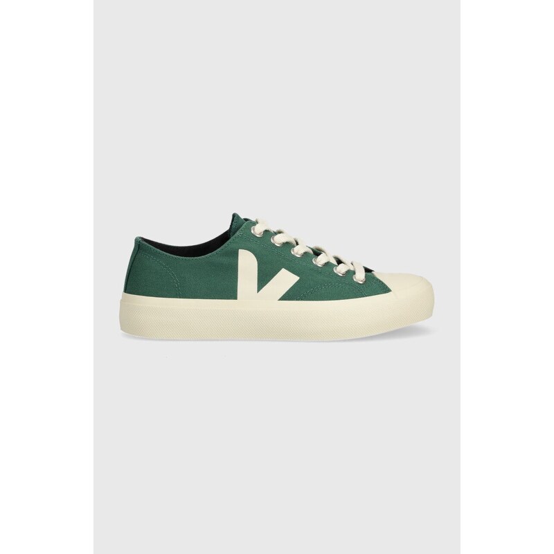 Πάνινα παπούτσια Veja Wata II Low χρώμα: πράσινο PL0102836