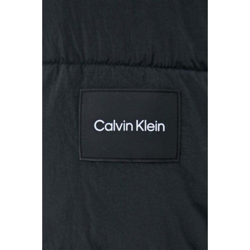 Μπουφάν Calvin Klein χρώμα: μαύρο