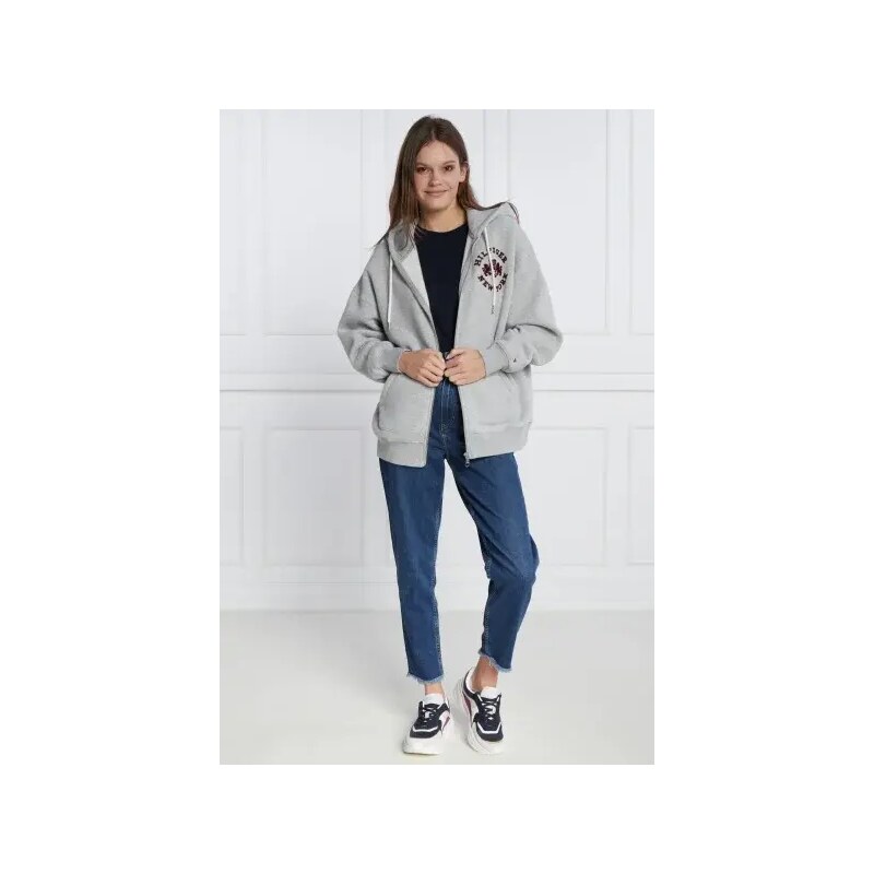 Tommy Hilfiger Μπλούζα VARSITY LONG ZIP UP | Relaxed fit