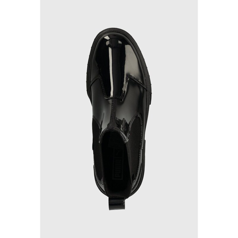 Μπότες τσέλσι Puma Mayze Chelsea Jelly Wns χρώμα: μαύρο F30