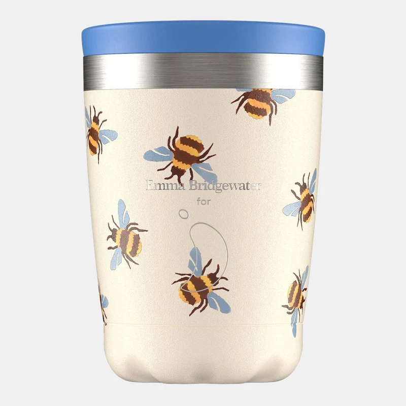 Chilly's E.B Bumblebee Blue Wing Ποτήρι Θερμός 340ml - GLAMI.gr