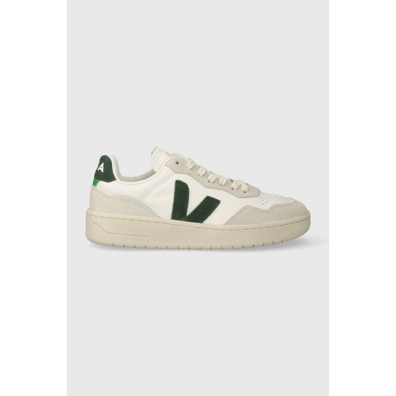 Δερμάτινα αθλητικά παπούτσια Veja V-90 χρώμα: άσπρο VD2003384A