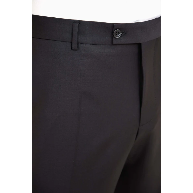 ΑΝΔΡΙΚΟ ΚΟΣΤΟΥΜΙ ΣΤΑΥΡΩΤΟ PORTOBELLO'S ΜΑΥΡΟ ΧΡΩΜΑ ΜΕ PEAK ΠΕΤΑ GLAMI.gr