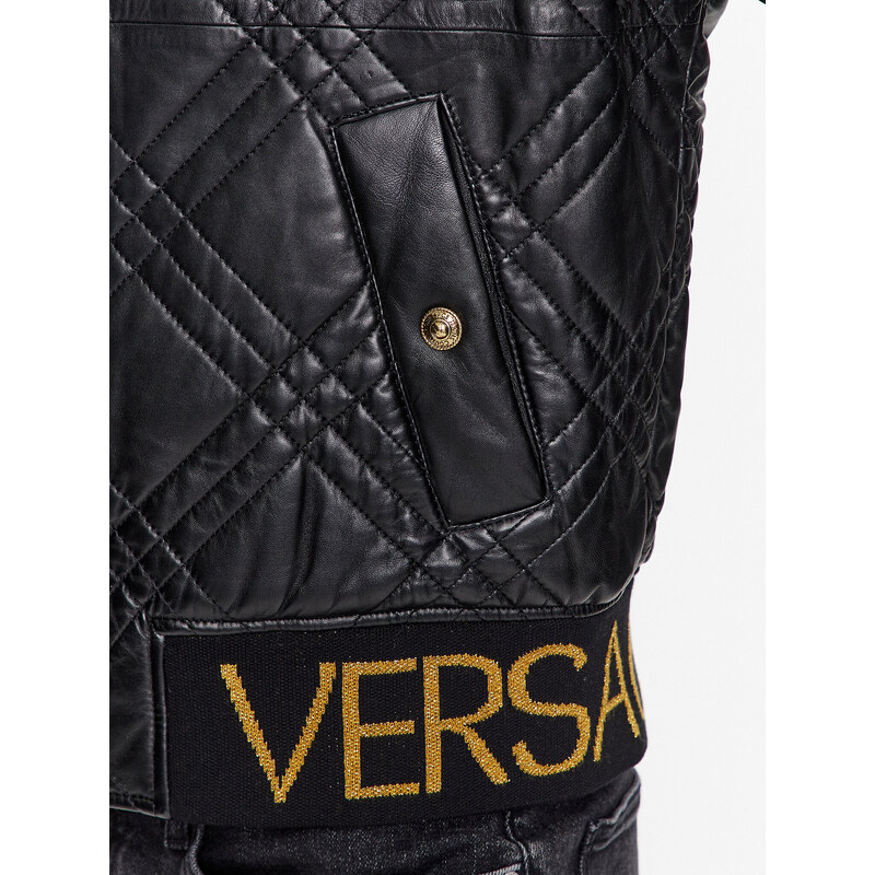 Μπουφάν δερμάτινο Versace Jeans Couture