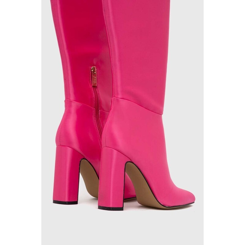 Μπότες Steve Madden Ambrose χρώμα: ροζ, SM11002642