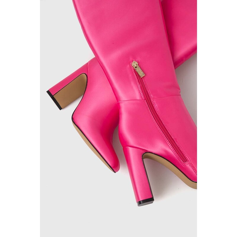 Μπότες Steve Madden Ambrose χρώμα: ροζ, SM11002642
