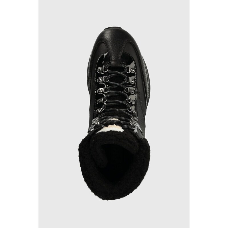 Δερμάτινα παπούτσια Karl Lagerfeld VELOCITA MAX KC χρώμα: μαύρο, KL64963