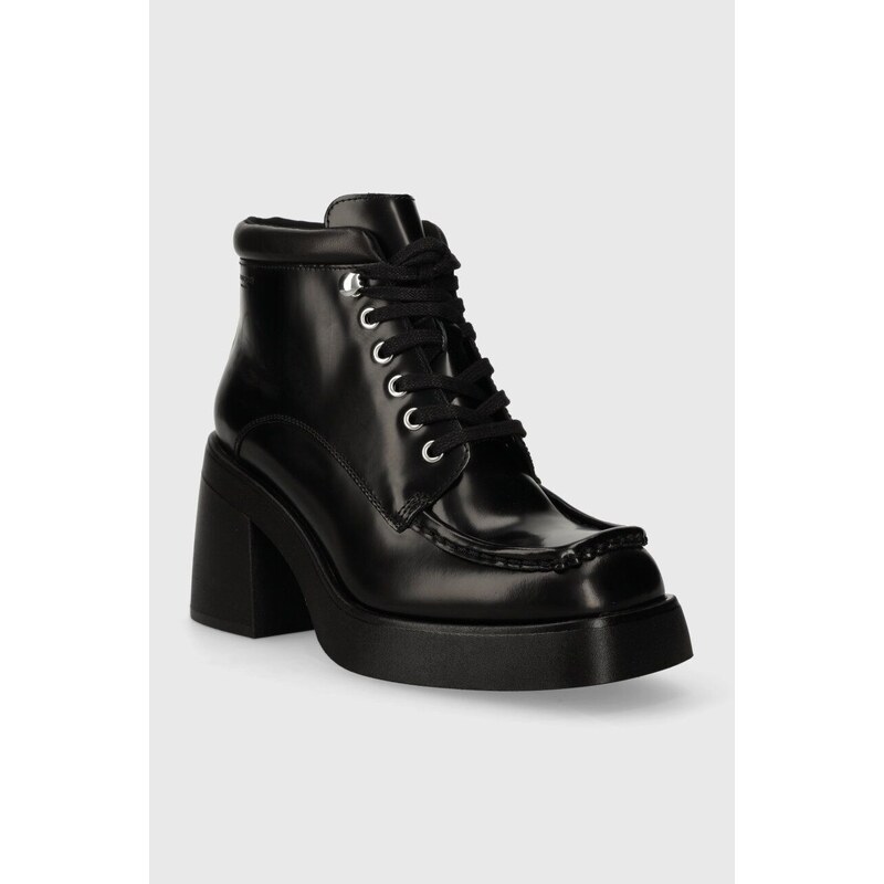 Δερμάτινες μπότες Vagabond Shoemakers BROOKE γυναικείες, χρώμα: μαύρο, 5644.004.20