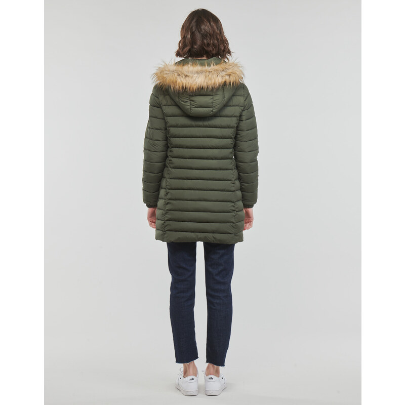 Χοντρό μπουφάν Superdry FUJI HOODED MID LENGTH PUFFER