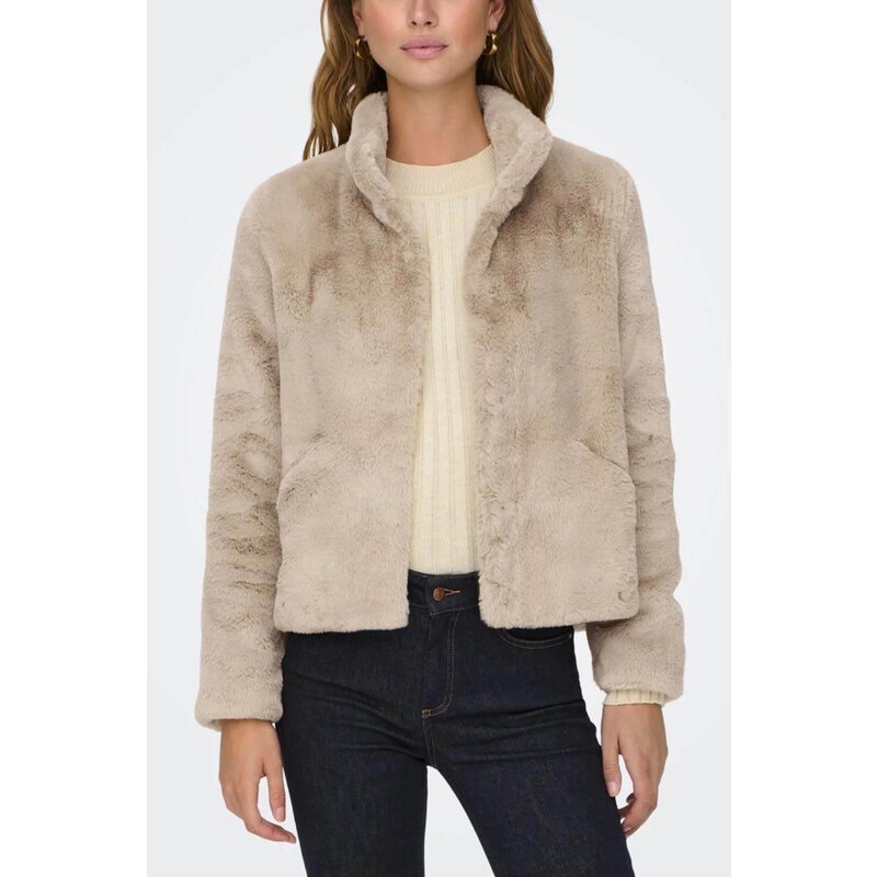 ONLYLVA FAUX SUEDE BONDED JACKET CC OTW main image 1