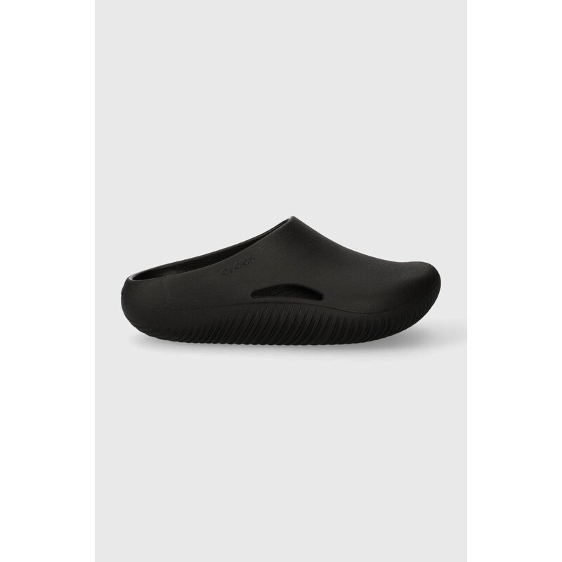 Παντόφλες Crocs Mellow Clog Mellow Clog χρώμα: μαύρο, 208493 208493