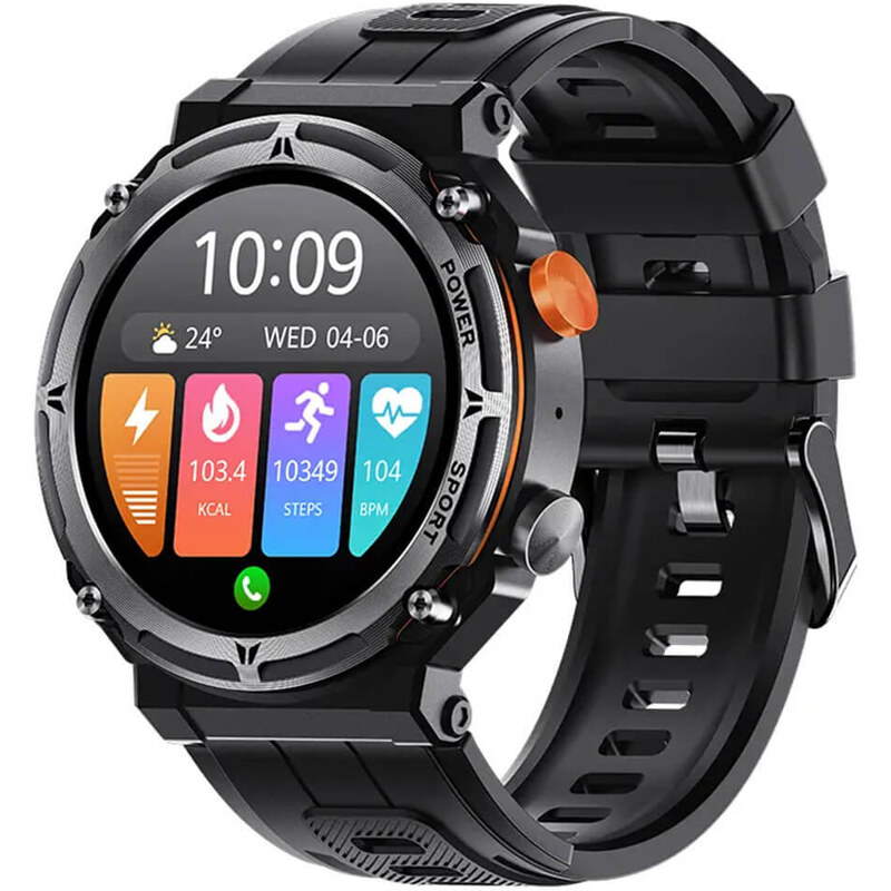 Smartwatch Microwear C21 Pro 410mah - Black