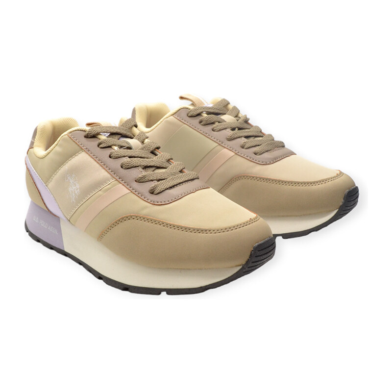 U.S POLO US POLO SNEAKER NOBIW002W/3NH1 BEIGE TAUPE